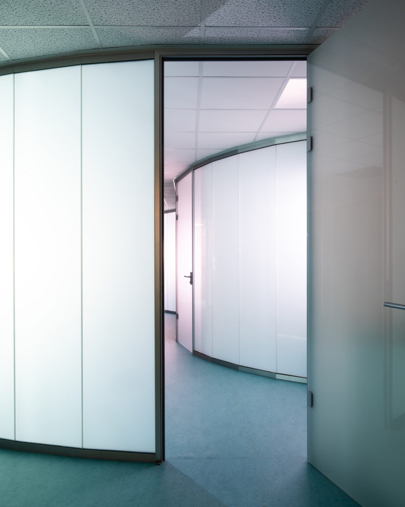 Vue depuis une consultation sur l'espace d'accueil